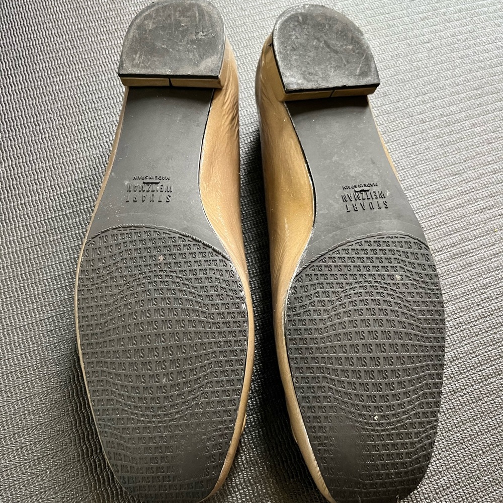 Stuart Weitzman Flats In Mist Aniline - image 4